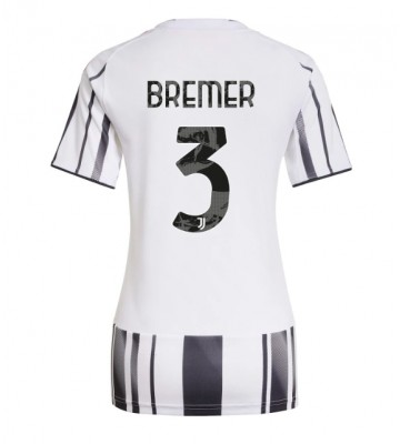 Juventus Gleison Bremer #3 Hjemmebanetrøje Dame 2025-26 Kortærmet